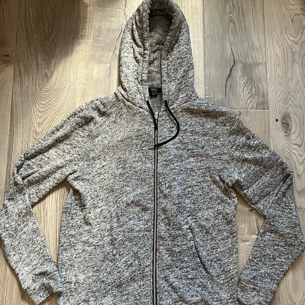 Men’s AZUL by Moussy Cotton Sweater Zipper Up